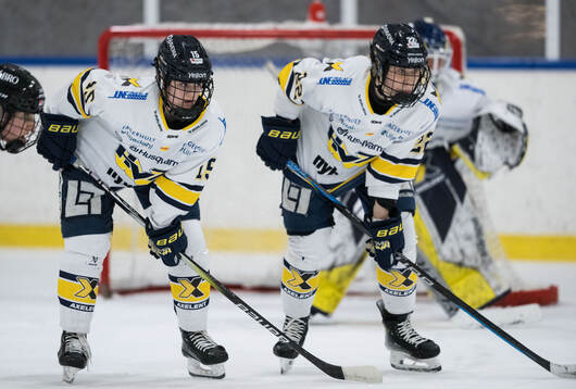 HV71s Thea Liodden och Suvi Käyhkö