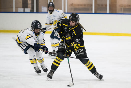 HV71s Kajsa Armborg och AIKs Nikola Dyckova