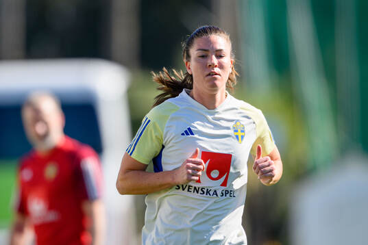 Pauline Hammarlund of Sweden of the women's national