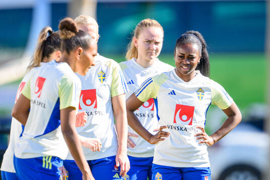 Monica Jusu Bah of Sweden of the women's national football