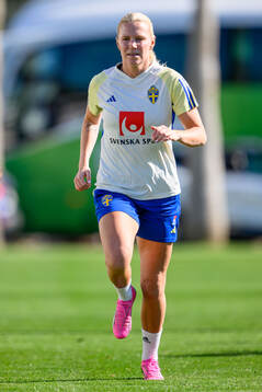 Josefine Rybrink of Sweden of the women's national football