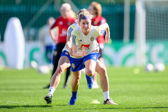 Olivia Schough of Sweden of the women's national football