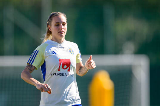 Nathalie Björn of Sweden of the women's national football