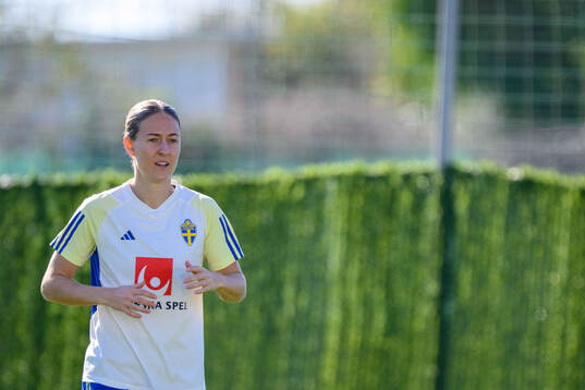 Emma Kullberg of Sweden of the women's national football