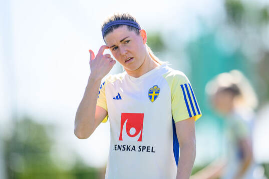 Olivia Schough of Sweden of the women's national football
