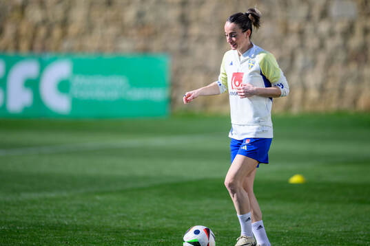 Kosovare Asllani of Sweden of the women's national football