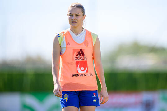 Amanda Nildén of Sweden of the women's national football