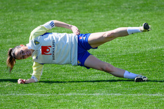 Kosovare Asllani of Sweden of the women's national football