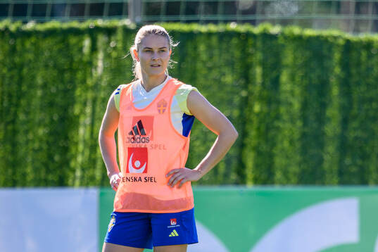 Amanda Nildén of Sweden of the women's national football