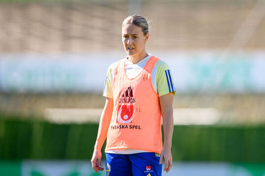 Emma Kullberg of Sweden of the women's national football