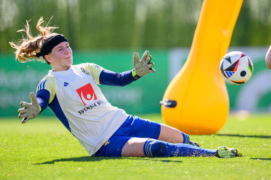 Tove Enblom of Sweden of the women's national football team