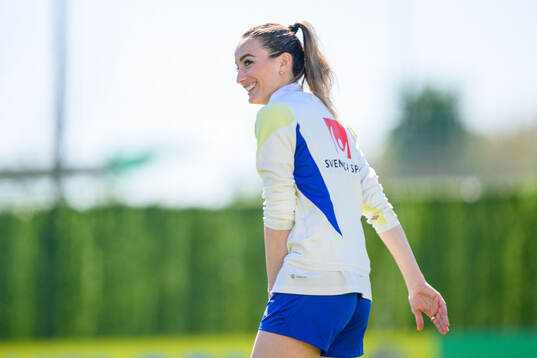Kosovare Asllani of Sweden of the women's national football