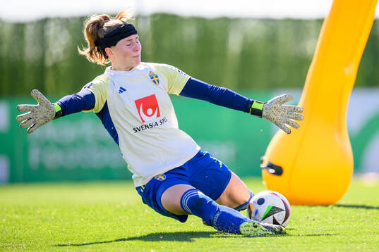 Tove Enblom of Sweden of the women's national football team