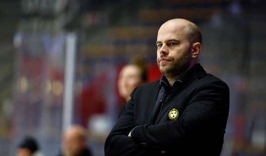 Brynäs tränare Filip Eriksson