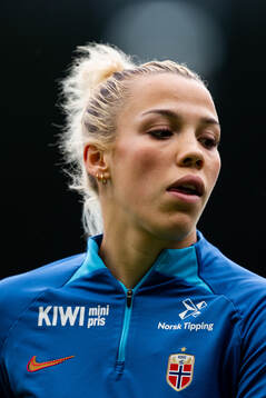Celin Bizet Ildhusøy of the Norwegian women's national
