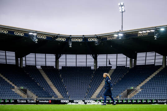 Gemma Grainger, head coach of the Norwegian women's