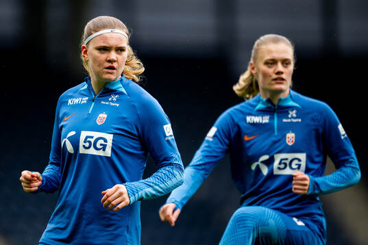 Signe Gaupset of the Norwegian women's national football