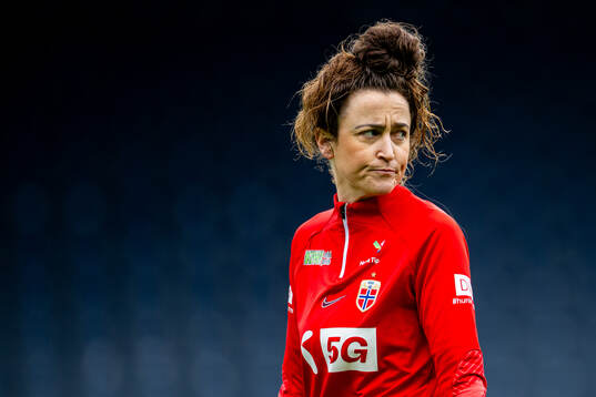 Frankie Hunter, fitness coach of the Norwegian women's