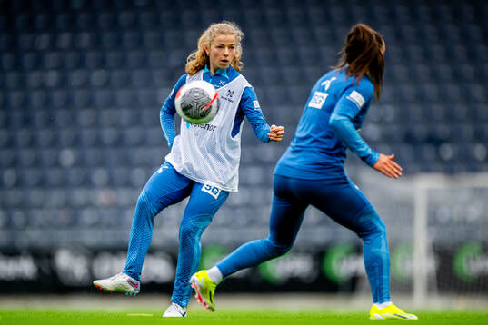 Justine Kielland of the Norwegian women's national football