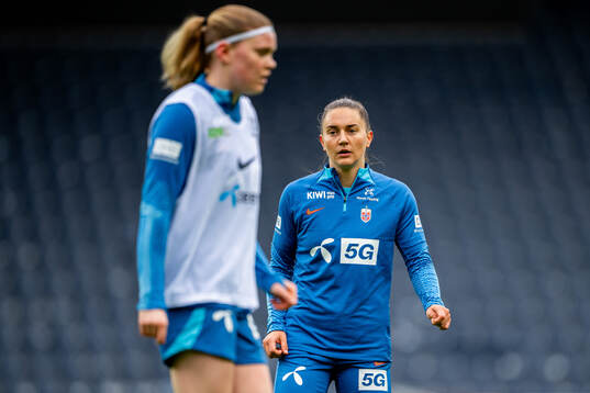 Vilde Bøe Risa of the Norwegian women's national football
