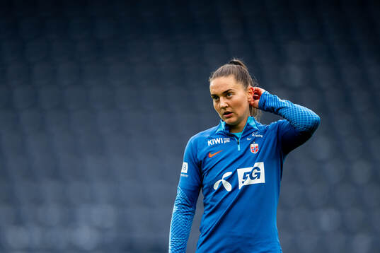 Vilde Bøe Risa of the Norwegian women's national football