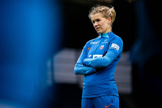 Ada Hegerberg of the Norwegian women's national football