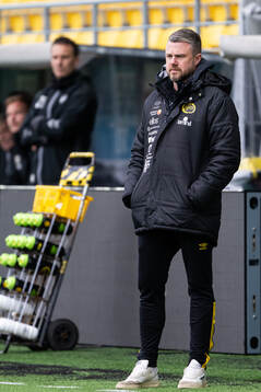 Elfsborgs manager Jimmy Thelin