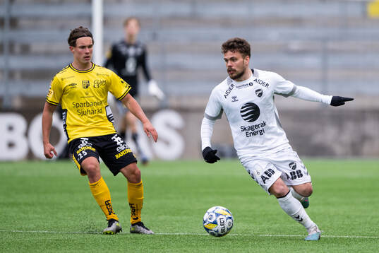 Elfsborgs Enzo Andrén och Odds Tobias Svendsen
