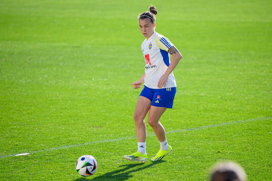 Julia Zigiotti Olme of Sweden of the women's national