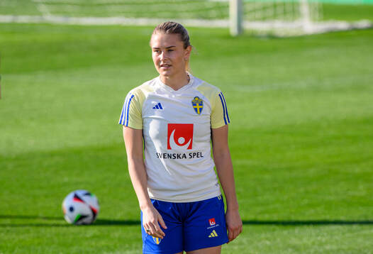 Amanda Nildén of Sweden of the women's national football