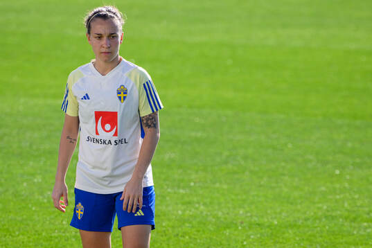 Julia Zigiotti Olme of Sweden of the women's national
