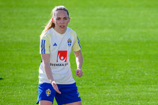 Elin Rubensson of Sweden of the women's national football