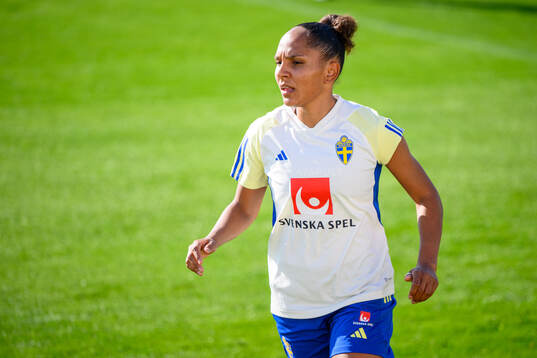 Madelen Janogy of Sweden of the women's national football