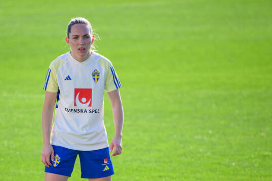 Elin Rubensson of Sweden of the women's national football