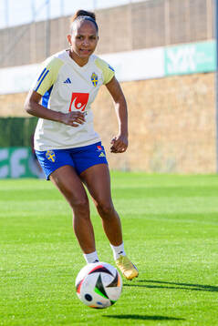Madelen Janogy of Sweden of the women's national football
