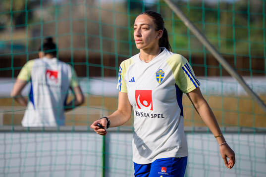 Rusul Rosa Kafaji of Sweden of the women's national