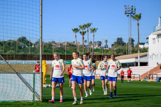 Players of the women's national football team of Sweden at
