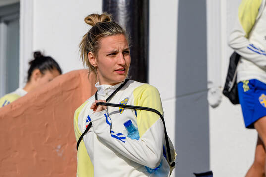Nathalie Björn of Sweden of the women's national football