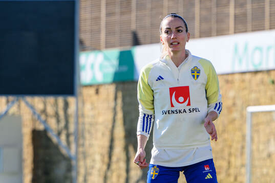 Kosovare Asllani of Sweden of the women's national football