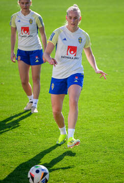 Stina Blackstenius of Sweden of the women's national
