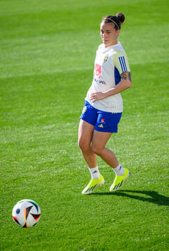 Julia Zigiotti Olme of Sweden of the women's national