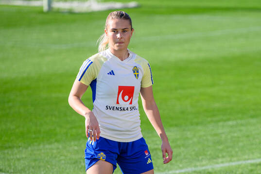 Amanda Nildén of Sweden of the women's national football