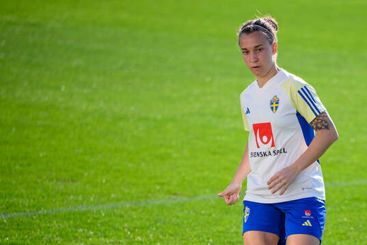 Julia Zigiotti Olme of Sweden of the women's national