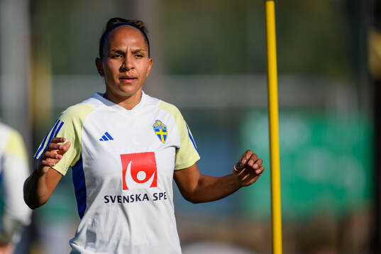 Madelen Janogy of Sweden of the women's national football