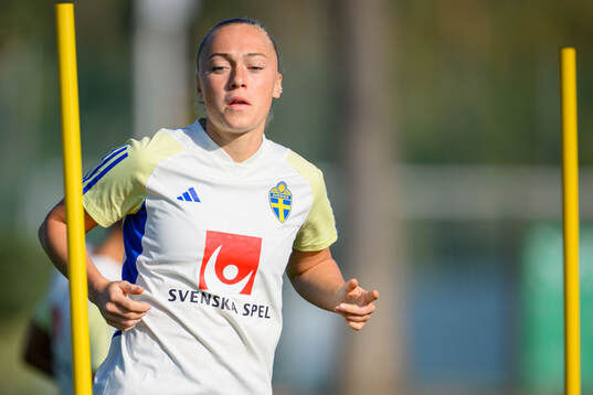 Hanna Bennison of Sweden of the women's national football