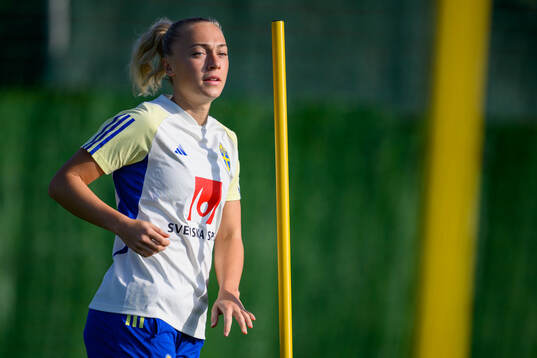 Hanna Bennison of Sweden of the women's national football