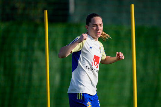 Elin Rubensson of Sweden of the women's national football