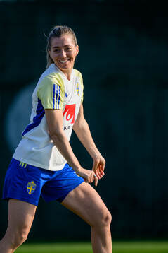 Linda Sembrant of Sweden of the women's national football