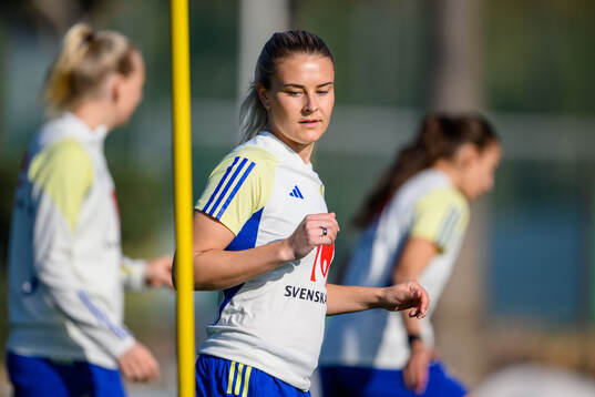 Amanda Nildén of Sweden of the women's national football