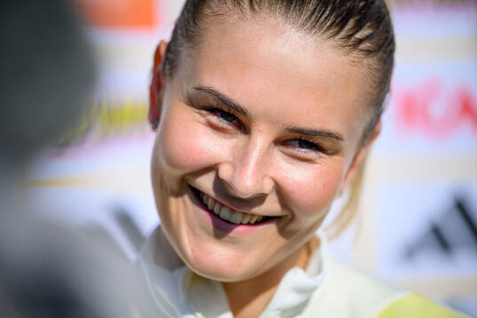 Amanda Nildén of Sweden of the women's national football